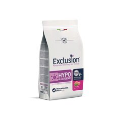 Exclusion Hypoallergenic гипоаллергенный корм для собак средних и крупных пород со свининой и горошком M/L, 12 кг цена и информация |  Сухой корм для собак | 220.lv