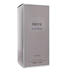 Smaržūdens Prive Platinum Riiffs sievietēm/vīriešiem, 100 ml cena un informācija | Sieviešu smaržas | 220.lv