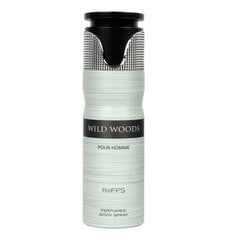 Dezodorants Wild Woods Riiffs vīriešiem, 200ml cena un informācija | Dezodoranti | 220.lv