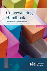 Conveyancing Handbook, 30th edition 30th New edition cena un informācija | Ekonomikas grāmatas | 220.lv