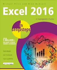 Excel 2016 in Easy Steps cena un informācija | Ekonomikas grāmatas | 220.lv