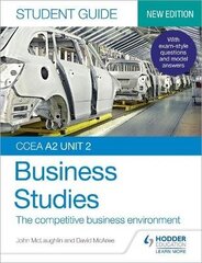 CCEA A2 Unit 2 Business Studies Student Guide 4: The competitive business environment цена и информация | Книги по экономике | 220.lv