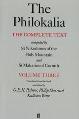 Philokalia Vol 3 Main cena un informācija | Garīgā literatūra | 220.lv