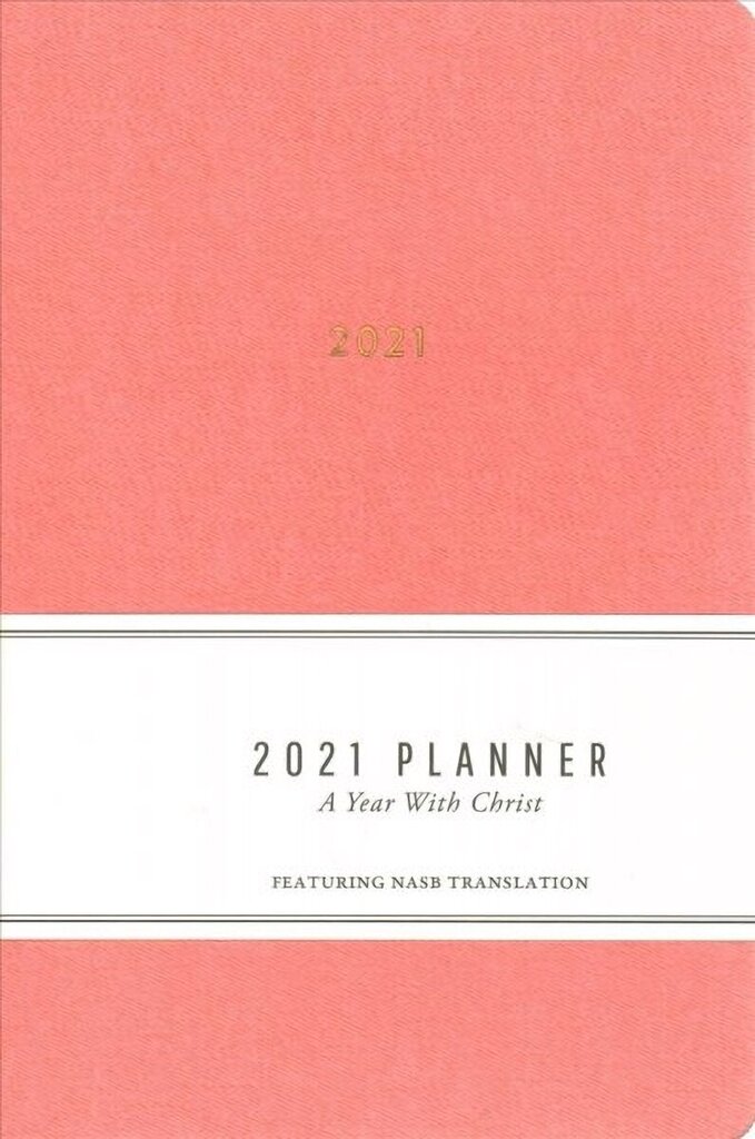 2021 Planner: A Year with Christ: Coral cena un informācija | Garīgā literatūra | 220.lv