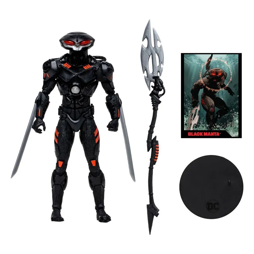 Figūra Dc comics Black Manta, melna цена и информация | Rotaļlietas zēniem | 220.lv