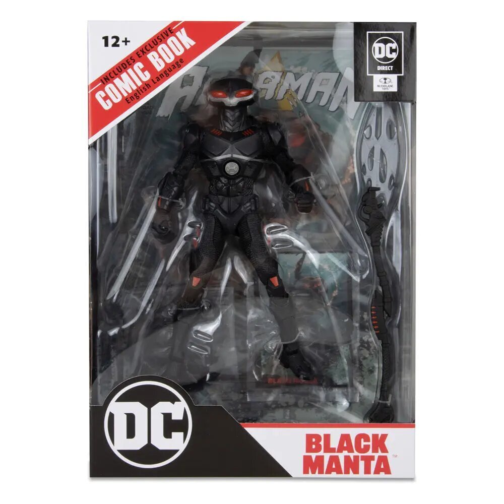 Figūra Dc comics Black Manta, melna cena un informācija | Rotaļlietas zēniem | 220.lv