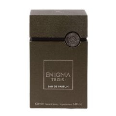 Parfimērijas ūdens Fragrance World Enigma Trois EDP sievietēm/vīriešiem, 100 ml cena un informācija | Sieviešu smaržas | 220.lv