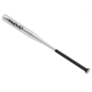 Baseball bat aluminum ADVENTO 47AA 65 cm Silver цена и информация | Бейсбол | 220.lv