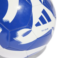 Мяч Adidas Tiro Club Ball White Blue HZ4168 HZ4168/5 цена и информация | Футбольные мячи | 220.lv