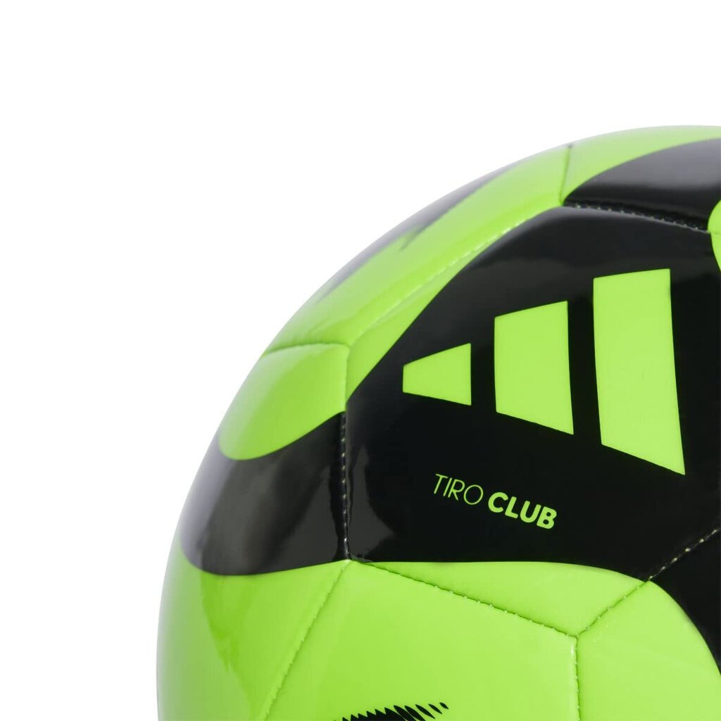 Futbola bumba Adidas Tiro Club HZ4167 HZ4167/5, zaļa/melna цена и информация | Futbola bumbas | 220.lv