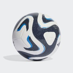 Futbola bumba Adidas Oceaunz Training Ball HT9014 HT9014/3, balta/melna/zila цена и информация | Футбольные мячи | 220.lv