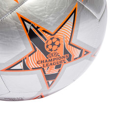 Футбольный мяч Adidas UCL Club 23/24 Group Stage Grey Orange IA0950 IA0950/4 цена и информация | Футбольные мячи | 220.lv