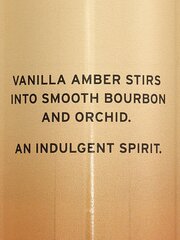 Victoria Secret Vanilla Amber Bourbon ķermeņa migla, 250 ml cena un informācija | Parfimēta sieviešu kosmētika | 220.lv