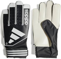 Вратарские перчатки Adidas Tiro Club Black White HN5608 цена и информация | Футбольная форма и другие товары | 220.lv