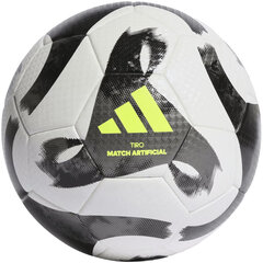 Футбольный мяч Adidas Tiro League Artificial Ground White Black HT2423 HT2423/5 цена и информация | Футбольные мячи | 220.lv