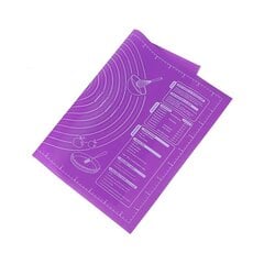 Силиконовый коврик для выпечки, фиолетовый цена и информация | Формы, посуда для выпечки | 220.lv