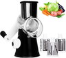 Daudzfunkcionāls dārzeņu griezējs, melns цена и информация | Virtuves piederumi | 220.lv