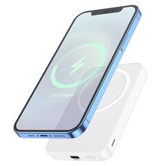 Внешний аккумулятор Power Bank Hoco J109 PD20W Magnetic 5000mAh белый цена и информация | Зарядные устройства Power bank | 220.lv