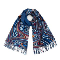 Art of Polo Šalle sievietēm zila, daudzkrāsaina sz22280-3 цена и информация | Женские шарфы, платки | 220.lv