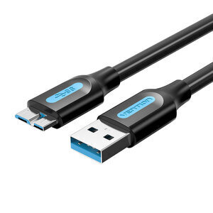 Vention, USB micro B, 0.5 m цена и информация | Kabeļi un vadi | 220.lv