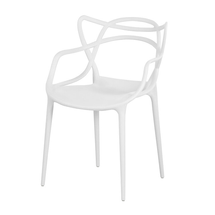 Krēsls Mama, balts cena un informācija | Virtuves un ēdamistabas krēsli | 220.lv