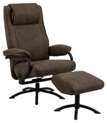 Кресло для отдыха Hayes, коричневое цена и информация | Кресла в гостиную | 220.lv