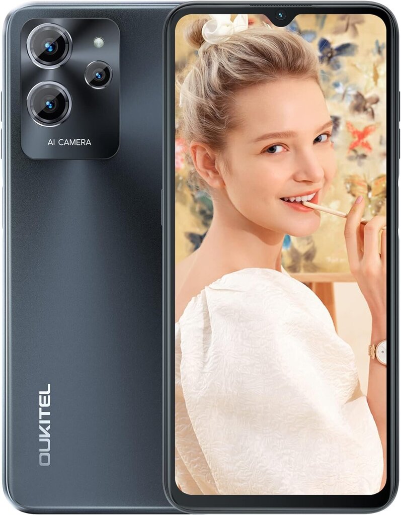 Oukitel C32 8/128GB Space Black cena un informācija | Mobilie telefoni | 220.lv