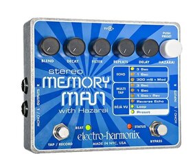 Педаль Electro-Harmonix Stereo Memory Man Hazarai цена и информация | Принадлежности для музыкальных инструментов | 220.lv