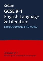 GCSE 9-1 English Language and English Literature All-in-One Revision and Practice: Ideal for the 2024 and 2025 Exams cena un informācija | Grāmatas pusaudžiem un jauniešiem | 220.lv