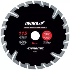 Disks dimanta Super Dynamic Dedra цена и информация | Пилы, циркулярные станки | 220.lv