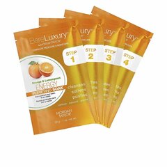 Sāls roku un kāju vannām Bare Luxury Orange & Lemongrass Purifying Soak, 4 gab. цена и информация | Средства для маникюра и педикюра | 220.lv