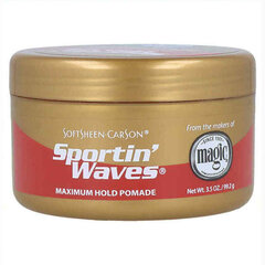 Сильный фиксатор для волос Soft &amp; Sheen Carson Sportin'Waves (99,2 g) цена и информация | Средства для укладки волос | 220.lv