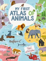 My First Atlas of Animals цена и информация | Книги для подростков и молодежи | 220.lv