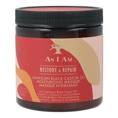 Капиллярная маска Restore &amp; Repair Jamaican Black Castor Oil As I Am (227 g) цена и информация | Средства для укрепления волос | 220.lv
