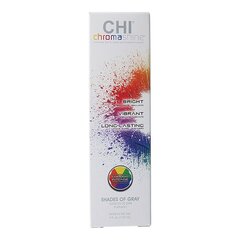 Ilgnoturīga krāsa Chi Chroma Shine Farouk Shades of Grey, 118 ml cena un informācija | Matu krāsas | 220.lv