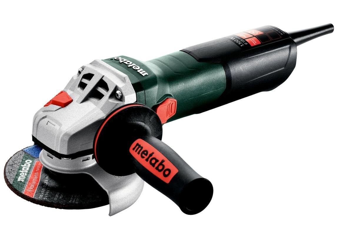 Slīpmašīna leņķa Metabo 125 /W 11-125 цена и информация | Slīpmašīnas | 220.lv