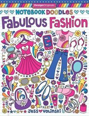 Notebook Doodles Fabulous Fashion: Coloring & Activity Book цена и информация | Книги для малышей | 220.lv