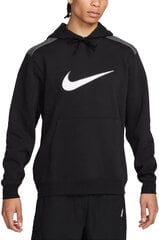 Nike vīriešu džemperis Nsw Sp Flc Hoodie Bb FN0247 010 FN0247 010, melns cena un informācija | Vīriešu jakas | 220.lv