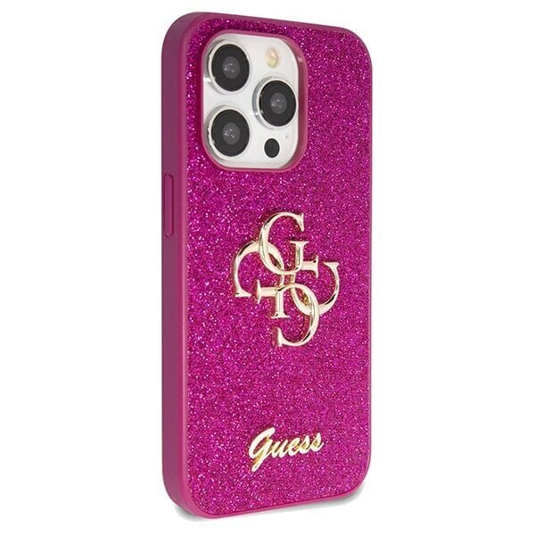 Guess Glitter Script Big 4G цена и информация | Telefonu vāciņi, maciņi | 220.lv