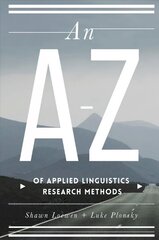 AZ of Applied Linguistics Research Methods цена и информация | Пособия по изучению иностранных языков | 220.lv