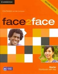 face2face Starter Workbook with Key цена и информация | Пособия по изучению иностранных языков | 220.lv