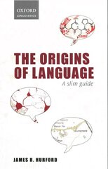 Origins of Language: A Slim Guide цена и информация | Пособия по изучению иностранных языков | 220.lv