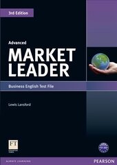 Market Leader (3rd Edition) Advanced Test File cena un informācija | Svešvalodu mācību materiāli | 220.lv