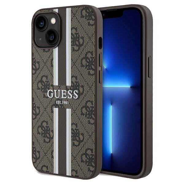 Guess 4G Printed Stripes MagSafe цена и информация | Telefonu vāciņi, maciņi | 220.lv