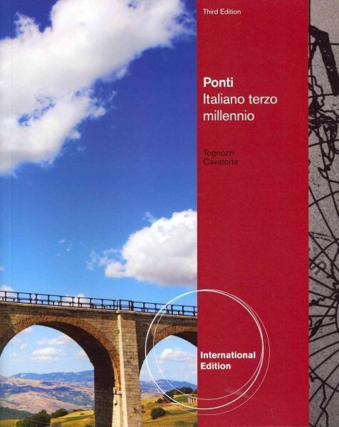 Ponti: Italiano terzo millennio, International Edition 3rd edition cena un informācija | Svešvalodu mācību materiāli | 220.lv