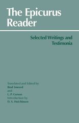 Epicurus Reader: Selected Writings and Testimonia cena un informācija | Svešvalodu mācību materiāli | 220.lv