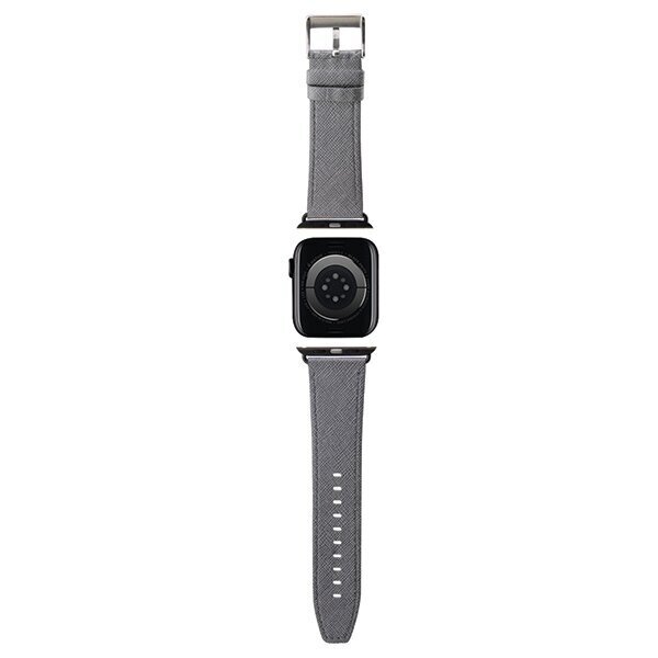 Karl Lagerfeld Apple Watch 42|/44/45/49mm, silver цена и информация | Viedpulksteņu un viedo aproču aksesuāri | 220.lv