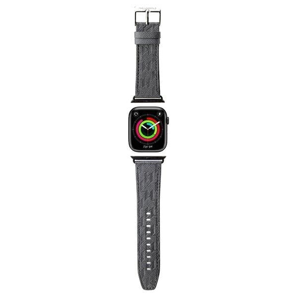 Karl Lagerfeld Apple Watch 38/40/41mm, silver cena un informācija | Viedpulksteņu un viedo aproču aksesuāri | 220.lv