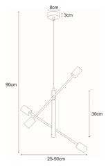 Piekaramā lampa V-4750 cena un informācija | Lustras | 220.lv