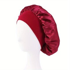 Satīna guļamcepure, sarkana cena un informācija | Sieviešu cepures | 220.lv